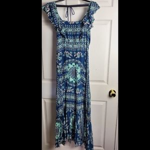 SPELL Bohemian Floral Dress LIKE NEW